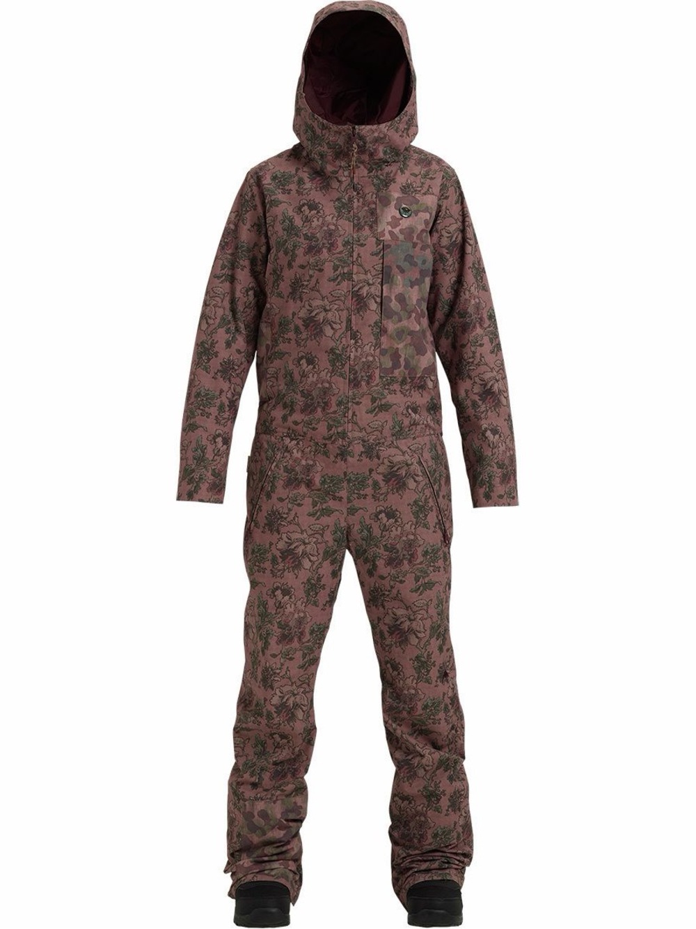 Burton Women’s Snowsuit Floral Camo Small - Picture 2 of 6
